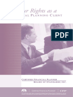 (Consumer) Your Rights As Financial Planning Client (pdf)