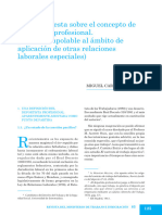 El Concepto de Deportista Profesional 2009