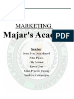 Marketing Plan: Majar's Academy