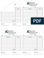 Reimbursement Form