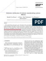 Reference Architecture For Holonic Manufacturing Systems - PROSA