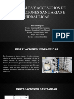 Instalaciones Sanitarias y Hidráulicas