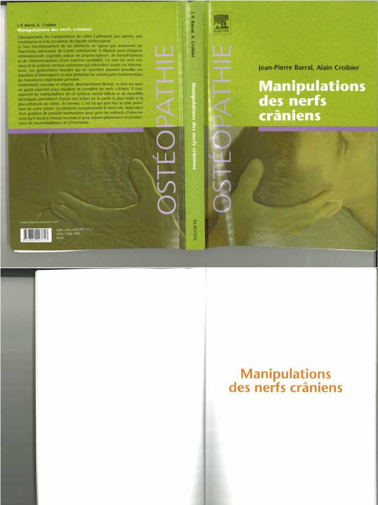 Manipulations des nerfs crâniens Amazon.fr - Manipulations des nerfs crâniens - Barral, Jean