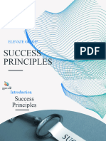 SUCCESS PRINCIPLES