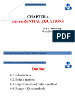 Chapter 4 - Differential Equations