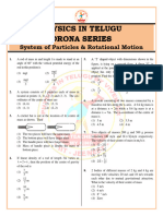 DPP-01 System of Particles and Rotational Motion