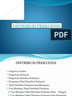 Materi Distribusi Frekuensi