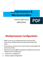 Microprocessors & Microcontrollers: Lecture 16 (3 Hour) 08/03/2022