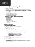 Agriculture Dpte-Notes