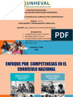 Enfoque Por Competencias Curriculo Ceba GLV