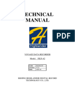 VDR HLD A2 - Technical Manual Full