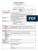 Lesson Plan DEPED Format