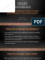 Smart Materials Structures and Product Technologies