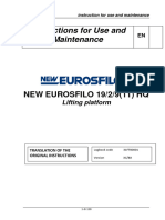 User and Maintenance Manual New Eurosfilo19!2!9 (11) HQ