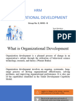 Organizational Development - HRM