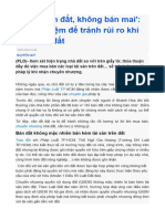 Từ Vụ 'Bán Đất, Không Bán Mai' - Kinh Nghiệm Để Tránh Rủi Ro Khi Mua Nhà Đất