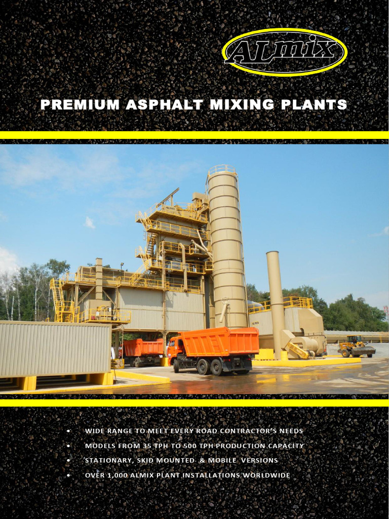 ALmix Asia: Premium Asphalt Plants | PDF