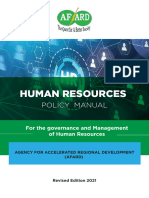Final Human Resource Policy Manual 2021