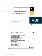 Lecture 7 - Belt Conveying - Main Resistances