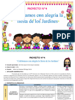 PROY. DE APREND N° 4 educacion inicial