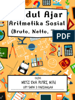 Modul Ajar Matematika - Aritmetika Sosial (Bruto, Netto, Tara) - Fase D