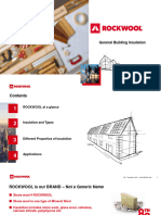 General Building Insulation: 1 TM 7 December, 2022 © ROCKWOOL Asia