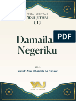 Damailah Negeriku (Khutbah Idhul Fithri) Seri 1