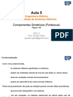 Aula 5 Componentes Simétricos (Fortescue) Exercício