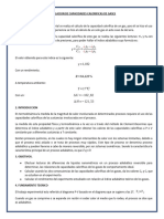 Relacion de Capacidades Calorificas de Gases