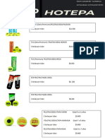 Catalogo Tenis y Padel (Marzo)