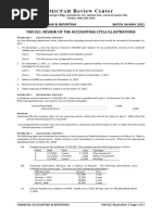 FAR 01C Review of Accounting Cycle Illustrations