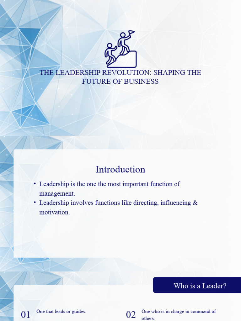 Leadership's Role in Business Success | PDF | Self-Improvement
