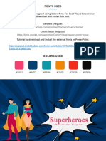 Superheroes Theme Static 4x3