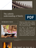 The Catholic Understanding of Family