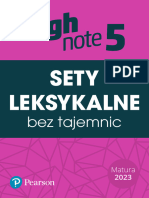 Sety Leksykalne - High Note 5