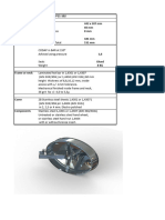 Technical File P11-102 Reference Dimensions 442 X 307 MM 60 MM 8 MM 181 MM 531 MM