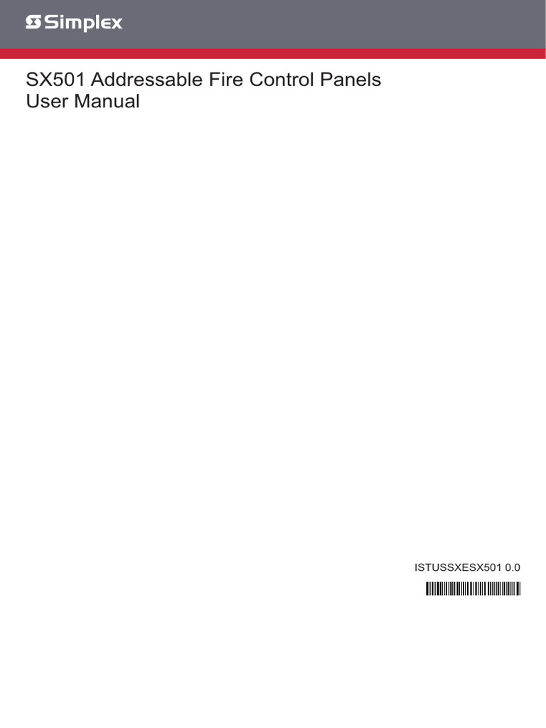 SX501 Fire Control Panel User Manual | PDF | Computer Keyboard | Cursor ...
