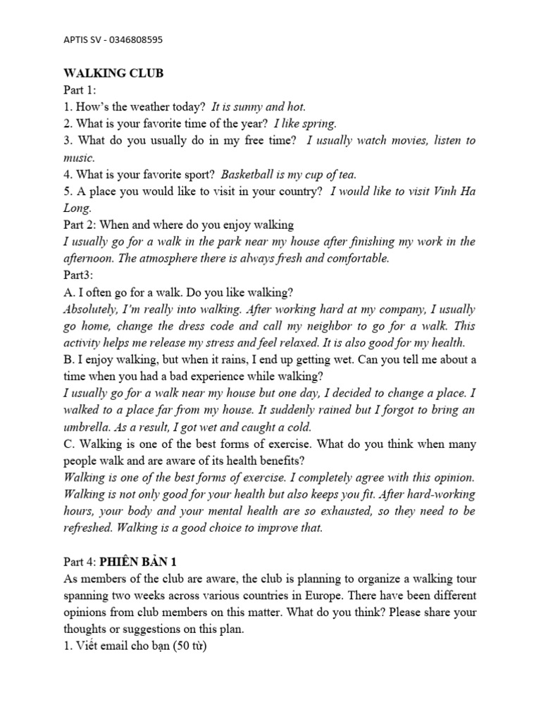 2.-Walking-Club | PDF