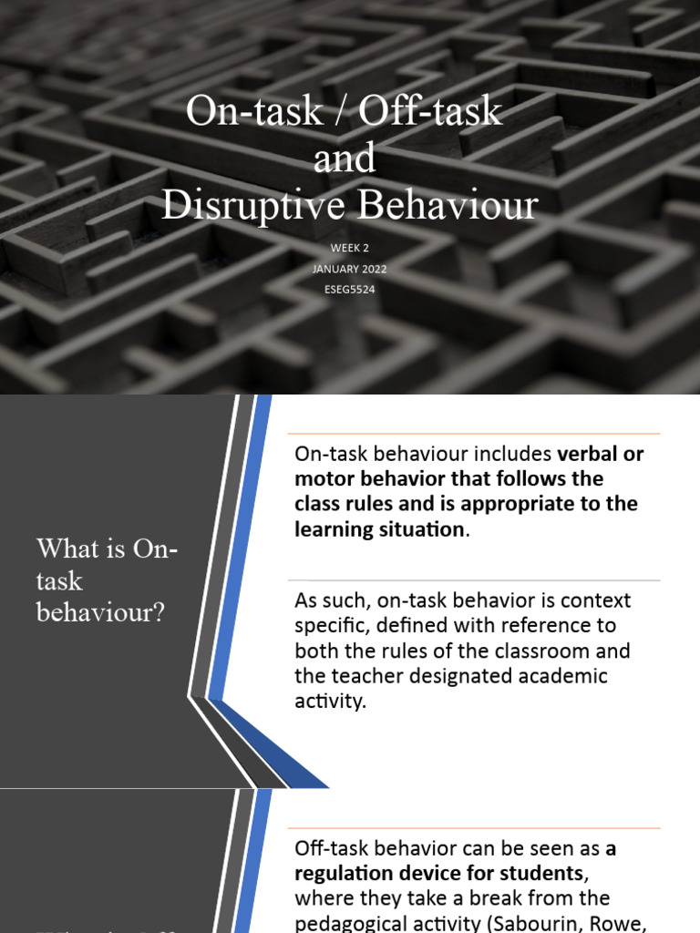 Classroom Behavior Management | PDF | Teachers | Behavior