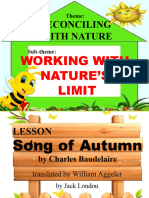 Song of Autumn by Charles Baudelaire Translated by William Aggeler
