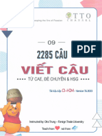 9. Chuyên đề Viết câu