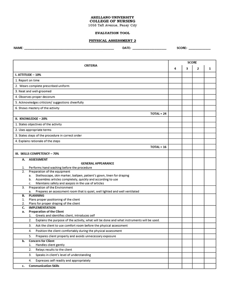 Physical Assessment 2e Tool Pdf Neck Abdomen