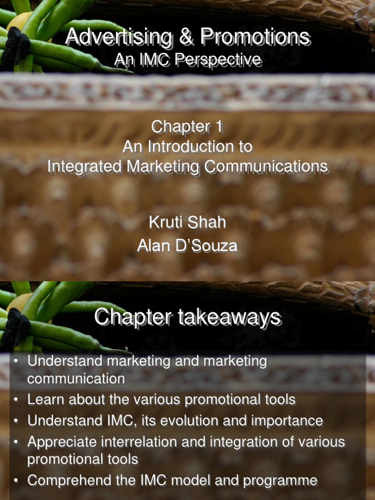 CH 1 Introtoimc | PDF | Marketing Communications | Direct Marketing