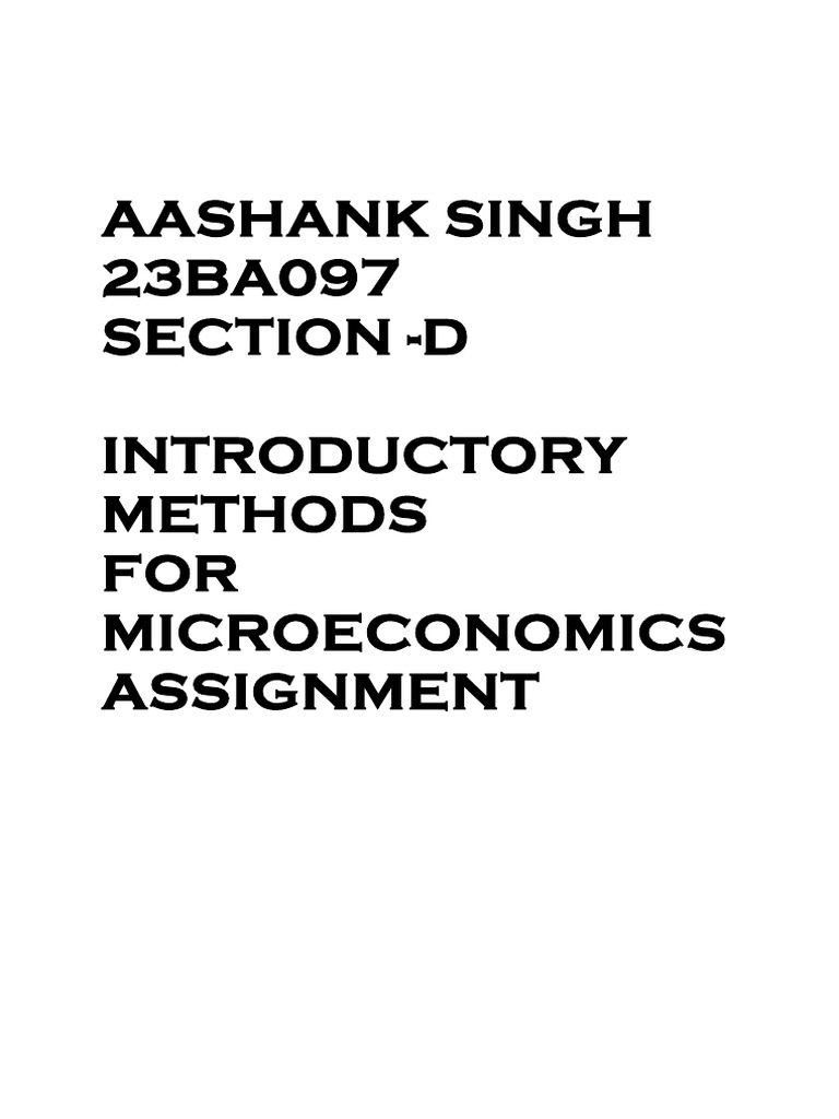 Micro Pdf Externality Goods