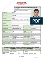 Captain Mohamed Moussa CV apply for chief officer SDPO