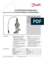 CCMTElectricallyoperatedvalvesfortranscriticalCO2DatasheetTechnicalleafletFrenchFrance