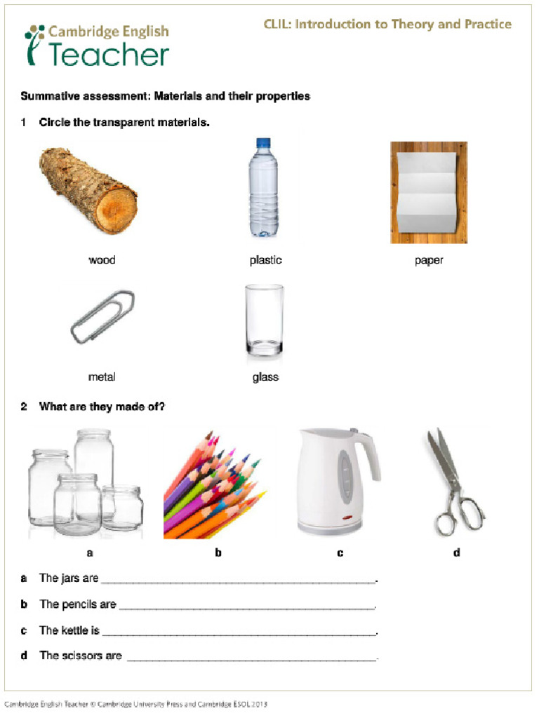 Unit 9 Assessment Example PDF
