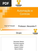 AUTOMAÇÃO E CONTROLE