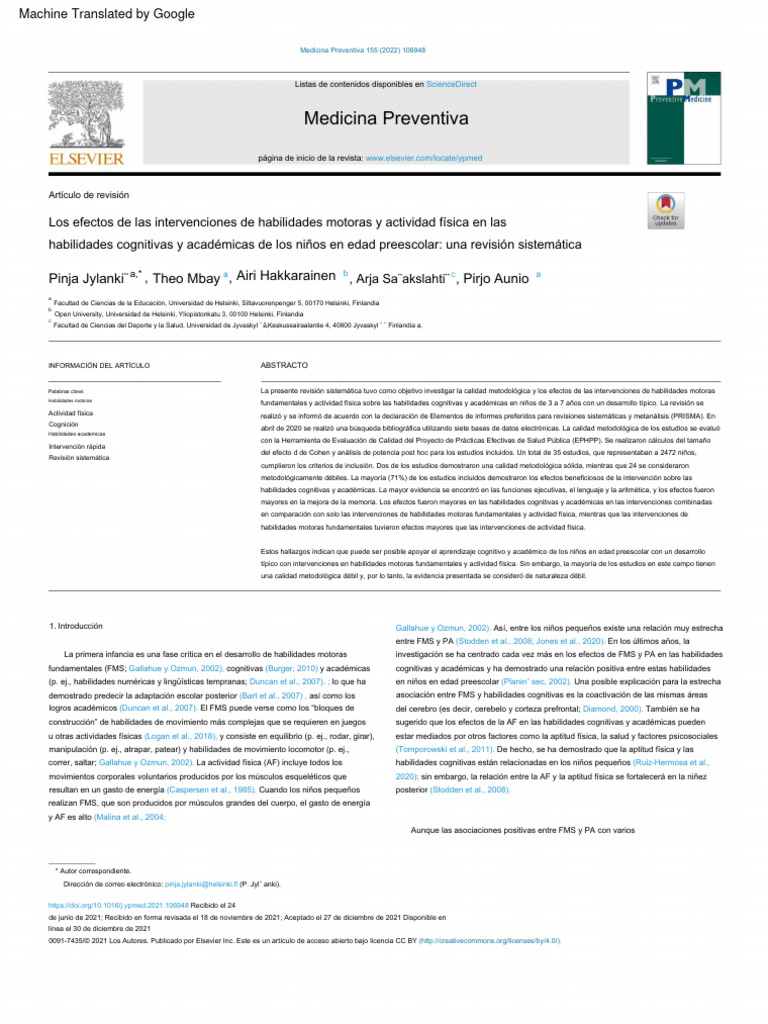 Trad - The Effects of Motor Skill and Physical Activity Interventions ...