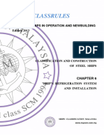 SCM Rules V1P1C6 - Ship's Refrigeration Systm and Instll. (2